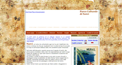 Desktop Screenshot of parcoculturalenervi.it