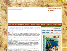 Tablet Screenshot of parcoculturalenervi.it